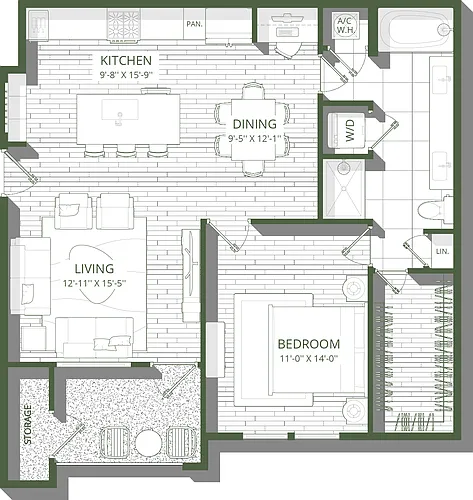 Floor plan A6