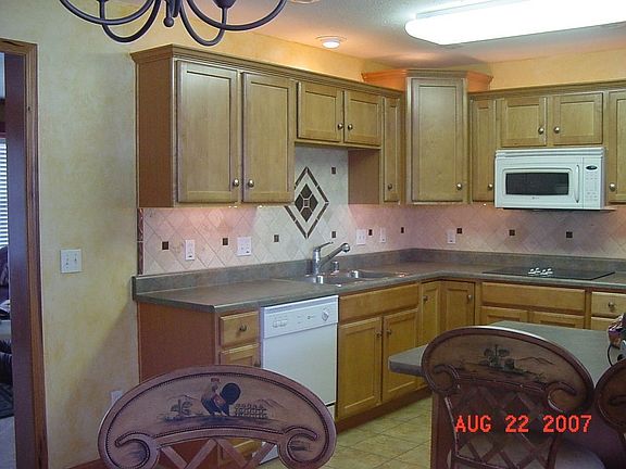 View of the Kitchen from Dining Room