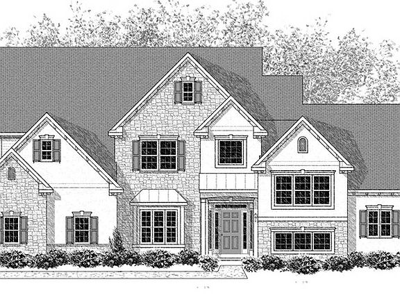 Elevation A - Optional Features Shown