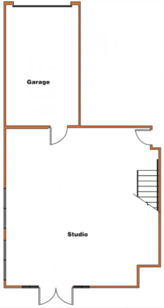 Floor plan Work/Live 2