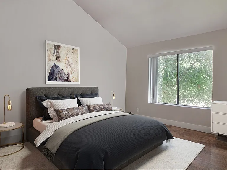 Bedrooms with plenty of closet space
