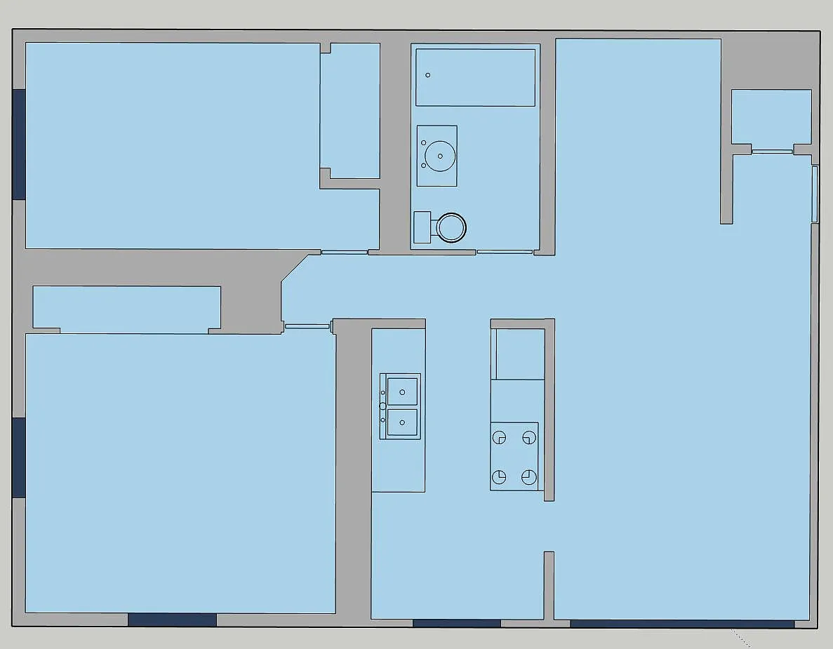 2 bed, 780 sqft, $1,275 — Photo 2