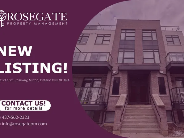 1581 Rose Way #121, Milton, ON L9E 1N4