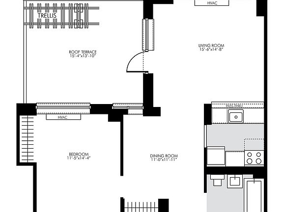 2nd image of 200 W 26th St #1007