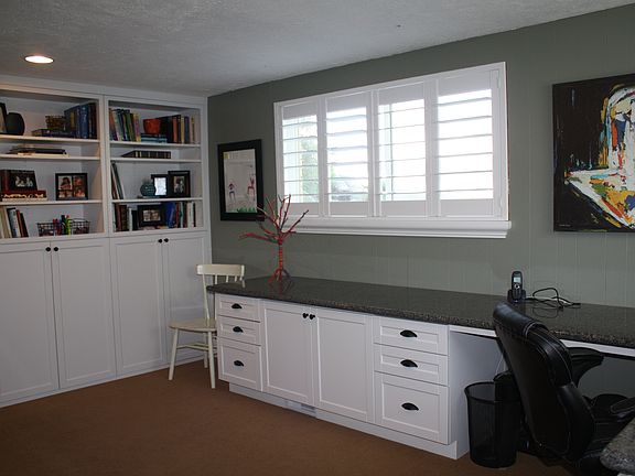 Office with built-ins