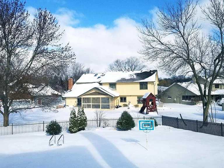 The Gorgeous Minnesota Winter. Stay warm and cozy by the fireplace :)
