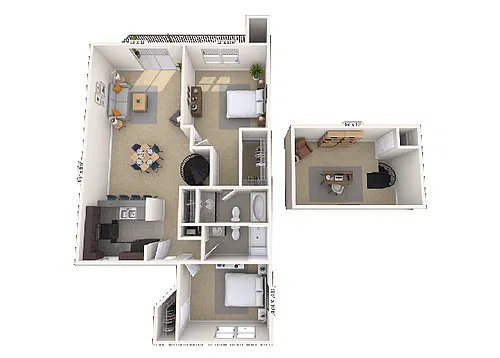 Floor plan The Magnolia
