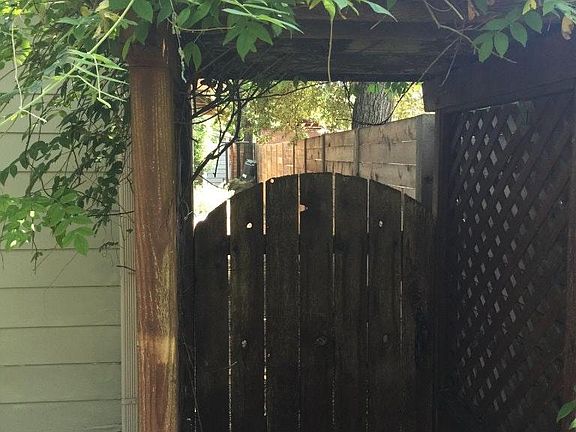 Gate & Arbor to Backyard