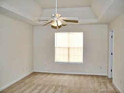 Bedrooms have Unique High Ceilings with Lots of Light