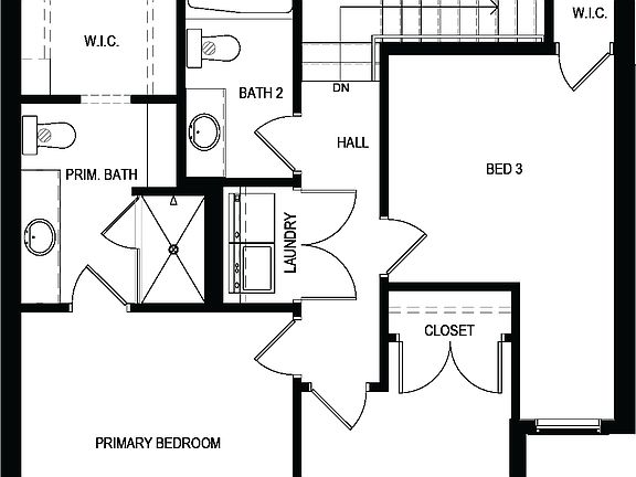 Type F Inner Townhome