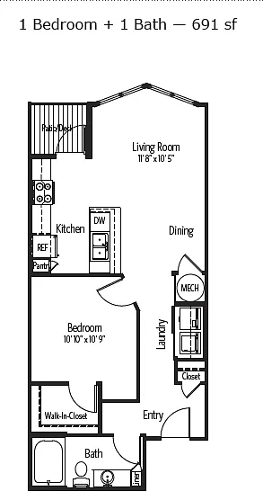 Floor plan Crossover
