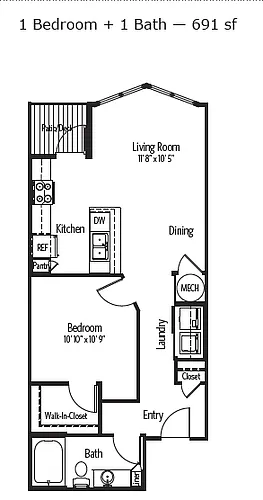 Floor plan Crossover