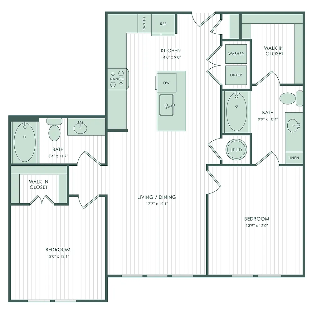 Floor plan B1