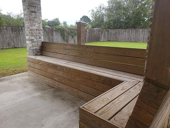 outdoor cooking area