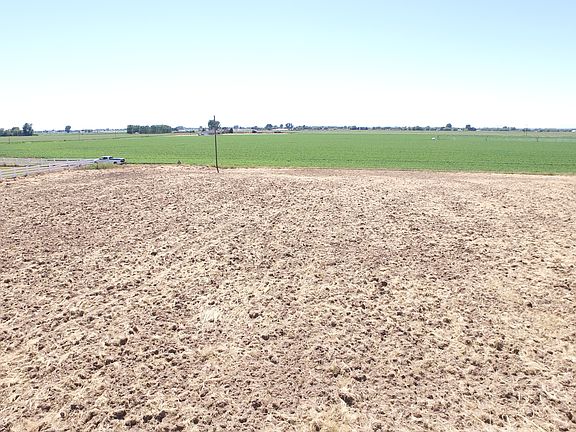 Looking west from property