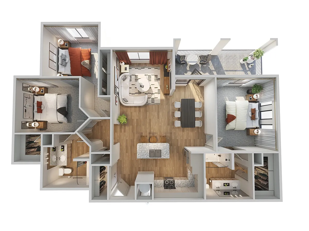 Floor plan C1