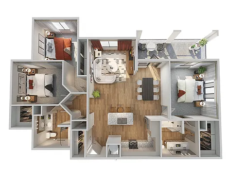 Floor plan C1