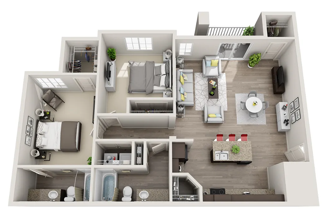 Floor plan B2
