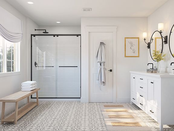 Freestanding vanity with dual sinks