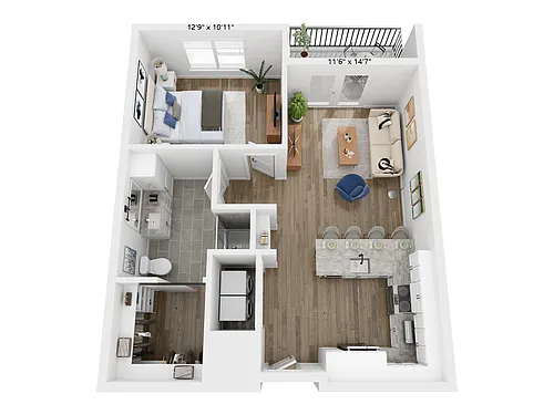 Floor plan A7