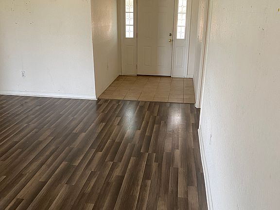 Front entrance from Family room inside house