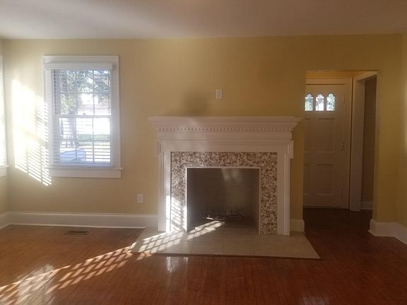 Fire place in living room..