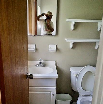 Half bath in Master Bedroom