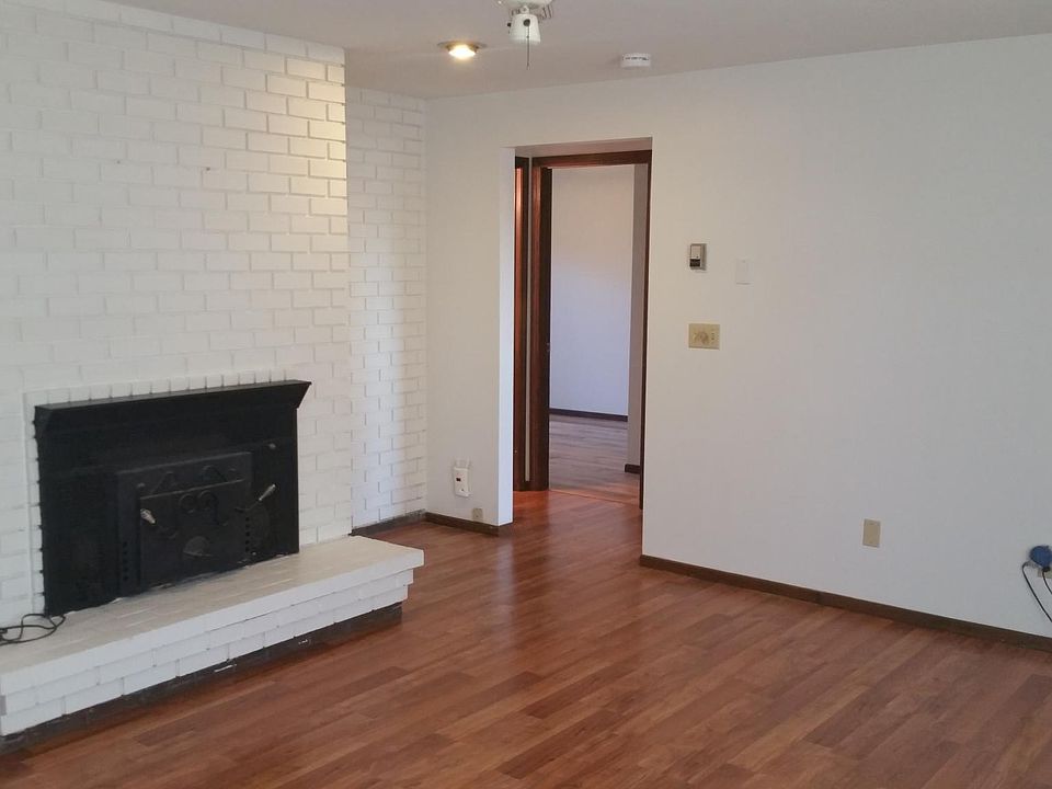 Living room and wood burning insert