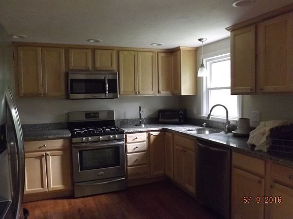 Kitchen with new appliances 