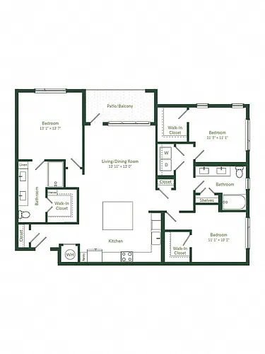 Floor plan C2-M1