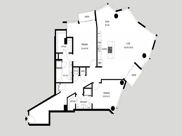 Floor plan The Capitol