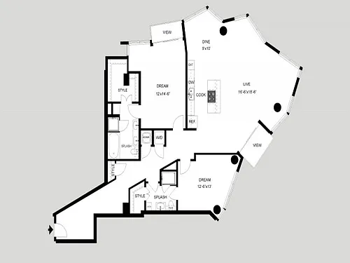 Floor plan The Capitol