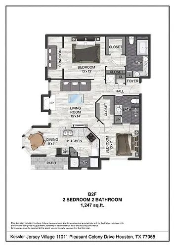 Floor plan B2F