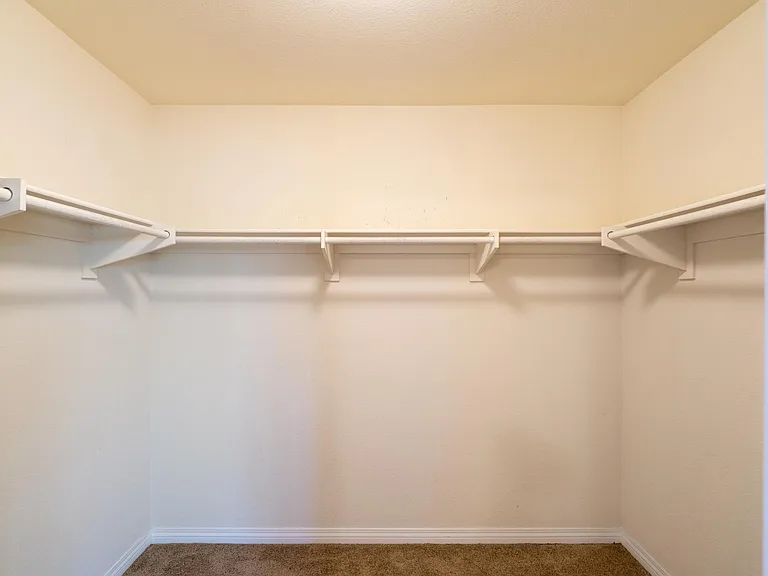 Master walk-in closet