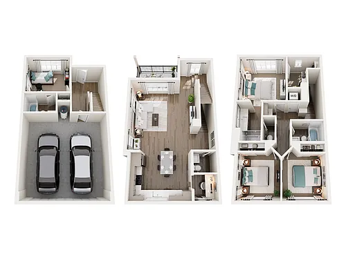 Floor plan TH3