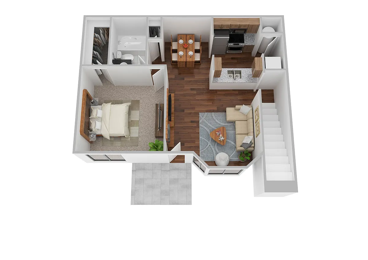 Floor plan The Cottage