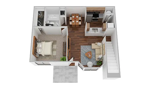 Floor plan The Cottage