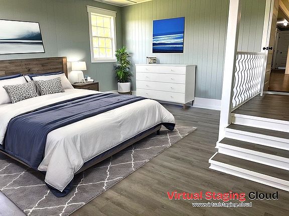 Den/Bedroom Vstaged as BR