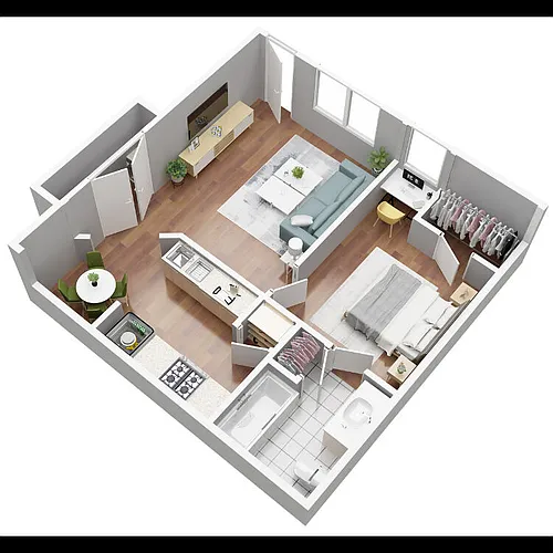 Floor plan A1