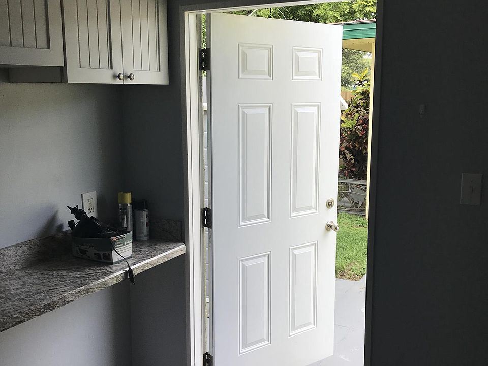 Front entry.