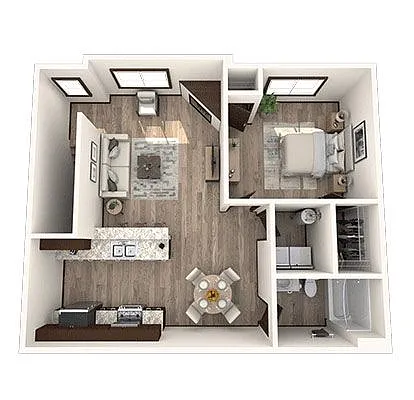 Floor plan PEBBLE