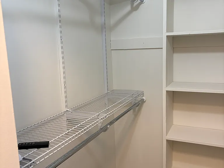 Main bedroom walk-in closet