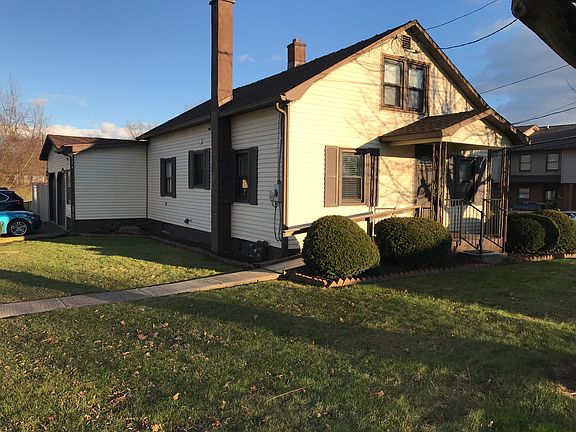 Garage side of house