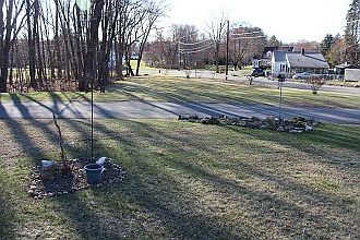 And, here's view down the st.