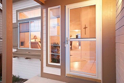Covered Front Porch Entry