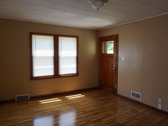 Front door entry to living room