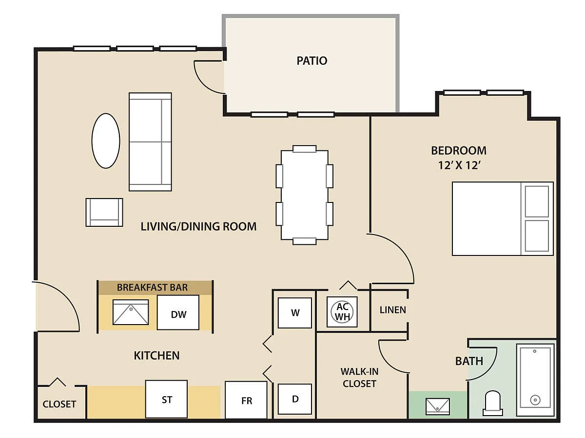 Floor plan Madison