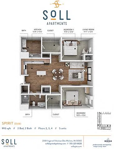 Floor plan B7 - Spirit