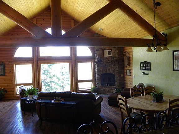 Hand scraped walnut floors with in floor radiant heat