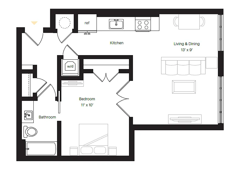 Floor plan A5 318 Collection